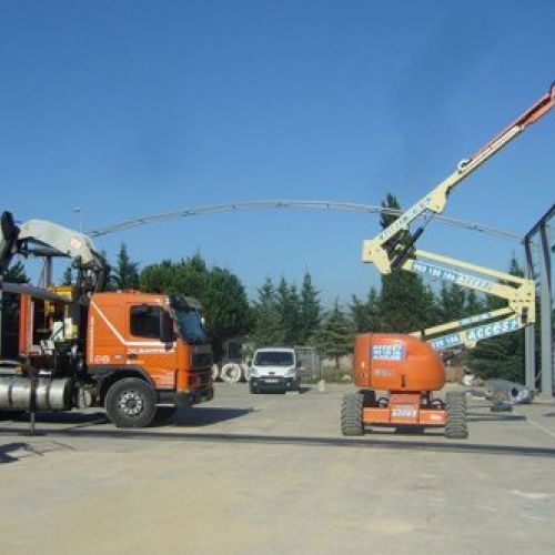 Construcción cubierta Pista polideportiva   Montmeló